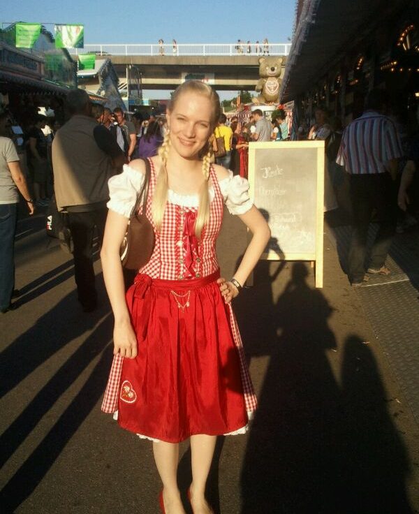 Dirndl selbst genäht, Anna Vetter
