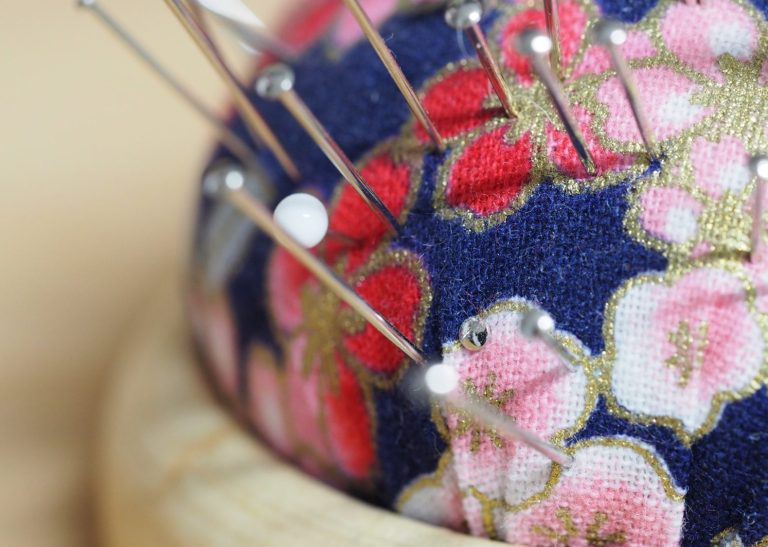 Nadelkissen Blumen, Anna Vetter