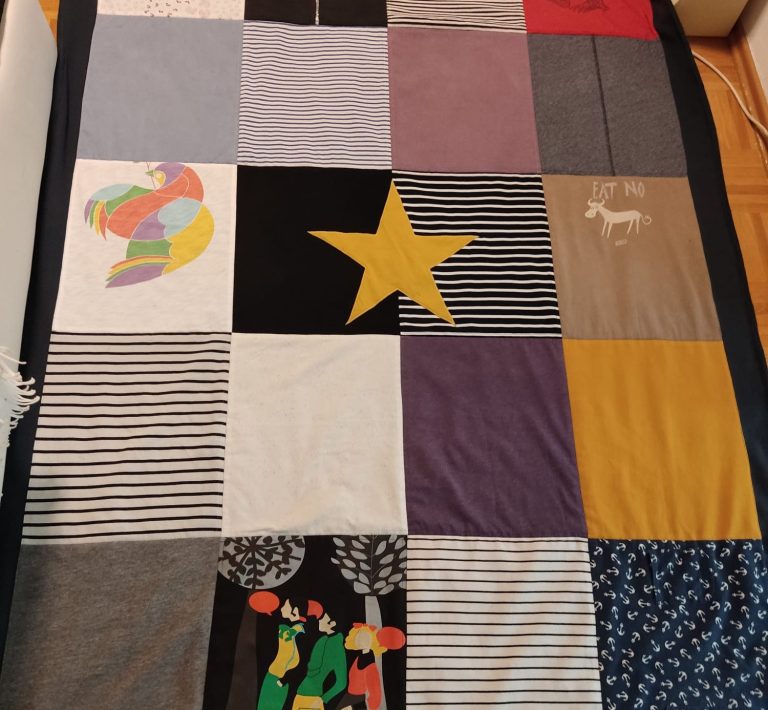 Trauerdecke Cousine, Anna Vetter